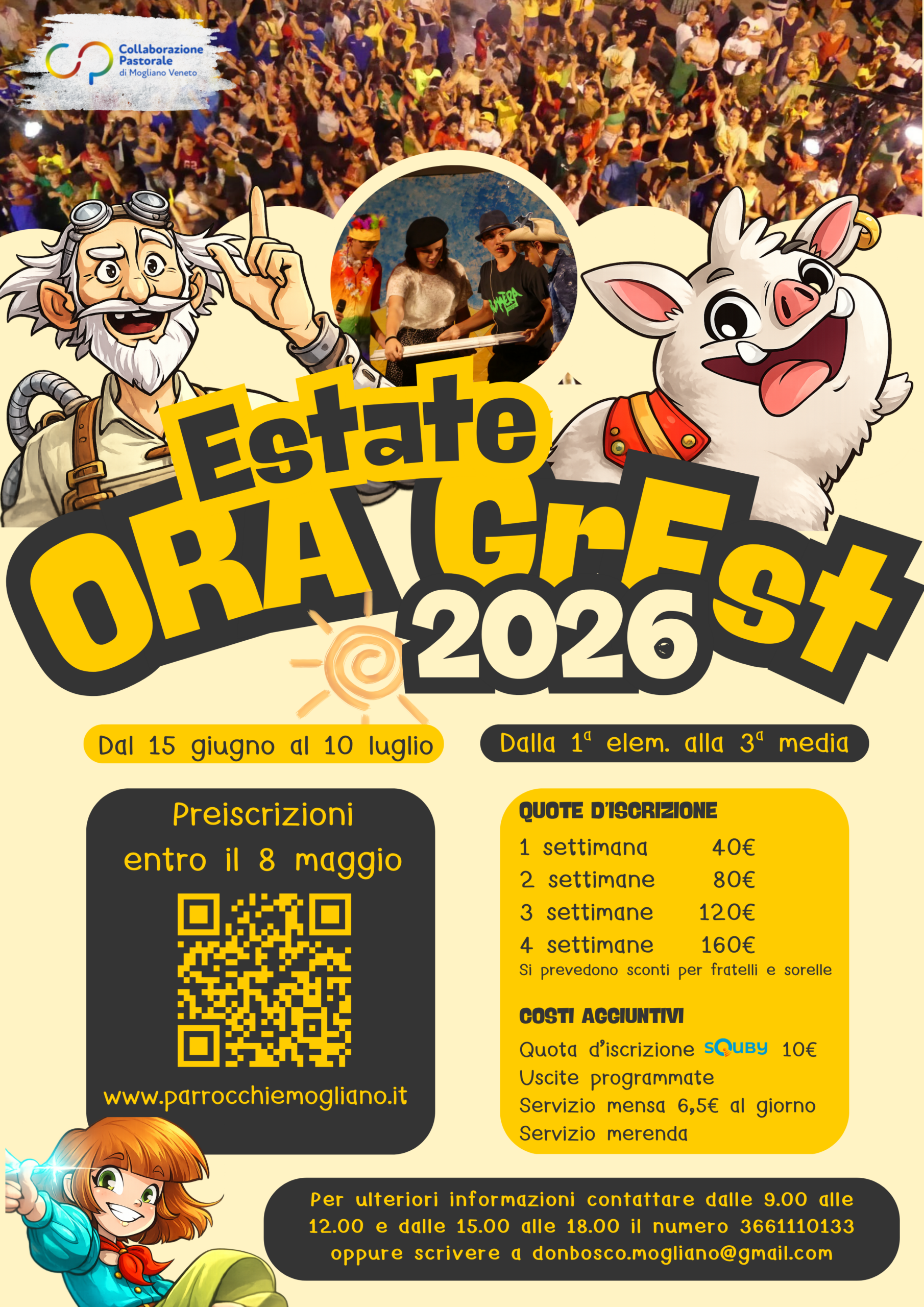 Pre-Iscrizioni Grest 2026