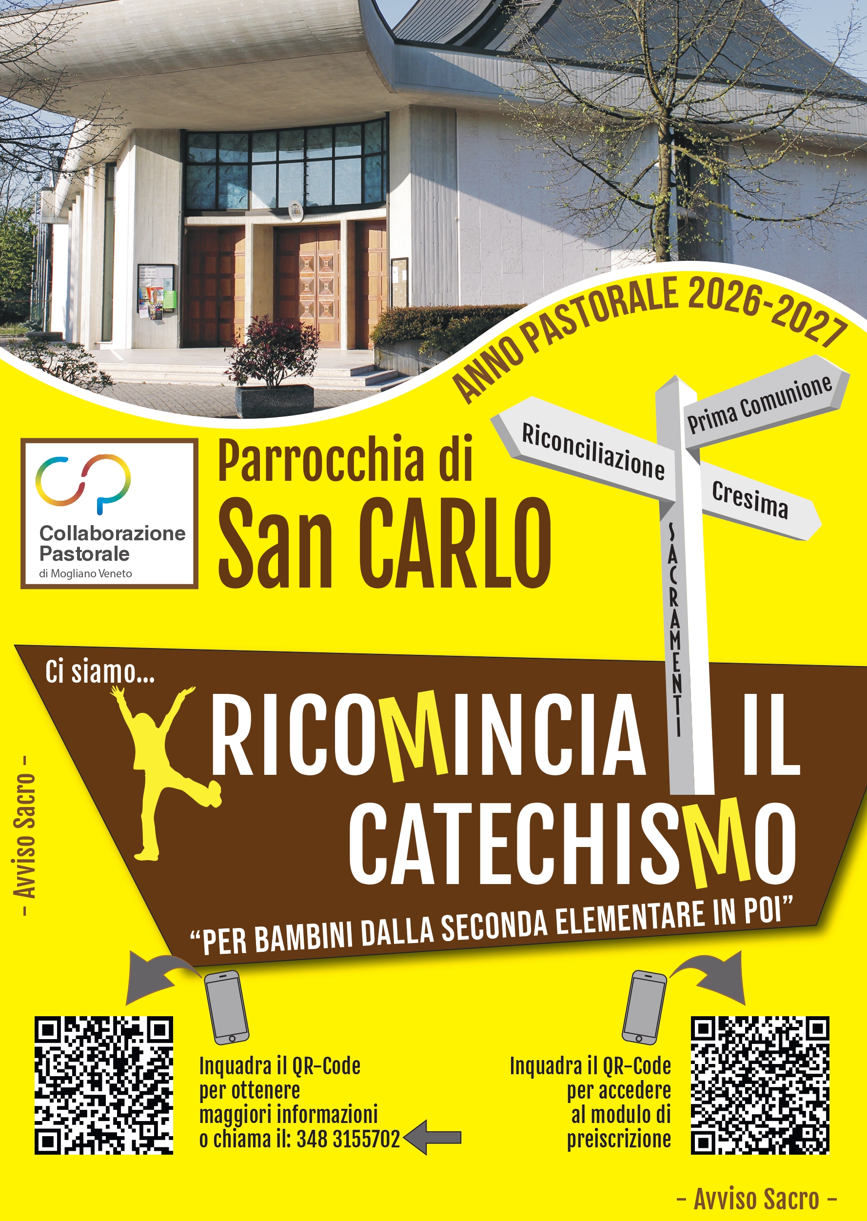 Avvio Catechismo-2026 San Carlo
